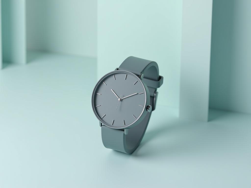Minimalist watch on a clean background, representing Sigan Style Co.